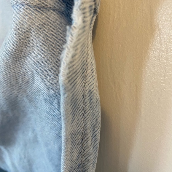 Zara Denim Mini Dress | Backless | Sleevles - Picture 8 of 8